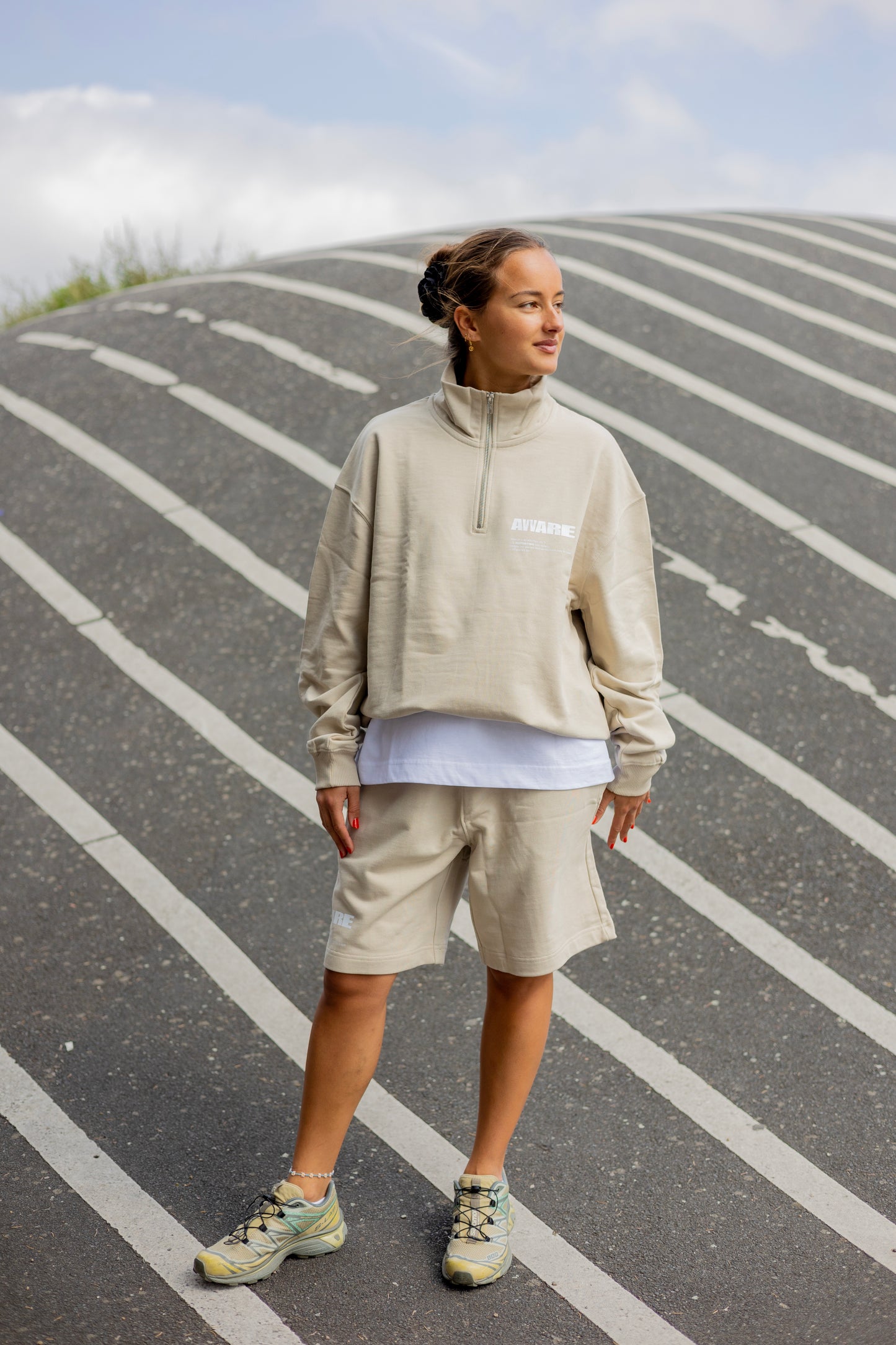 DESERT ZIP SWEATSHIRT