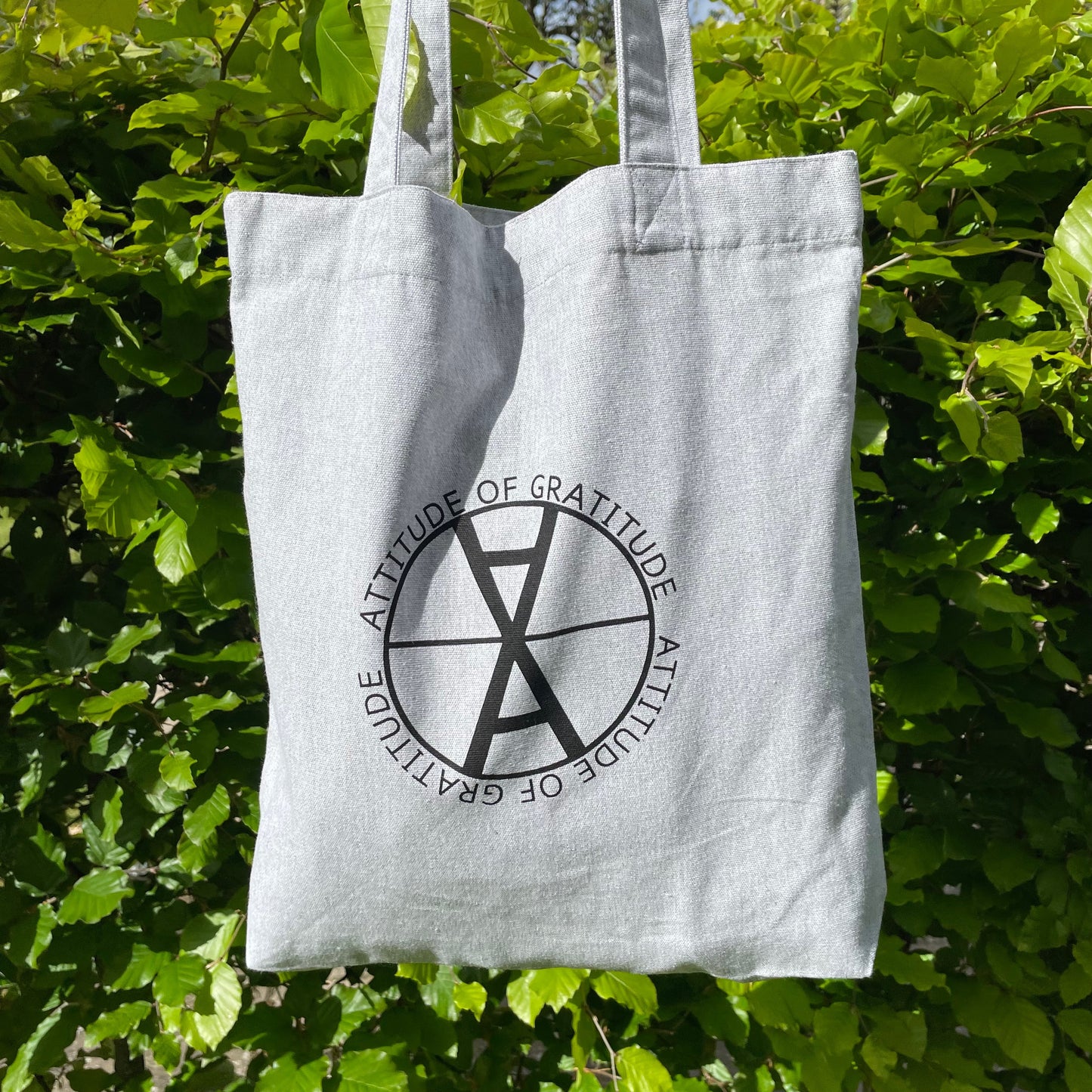 GREY TOTE BAG