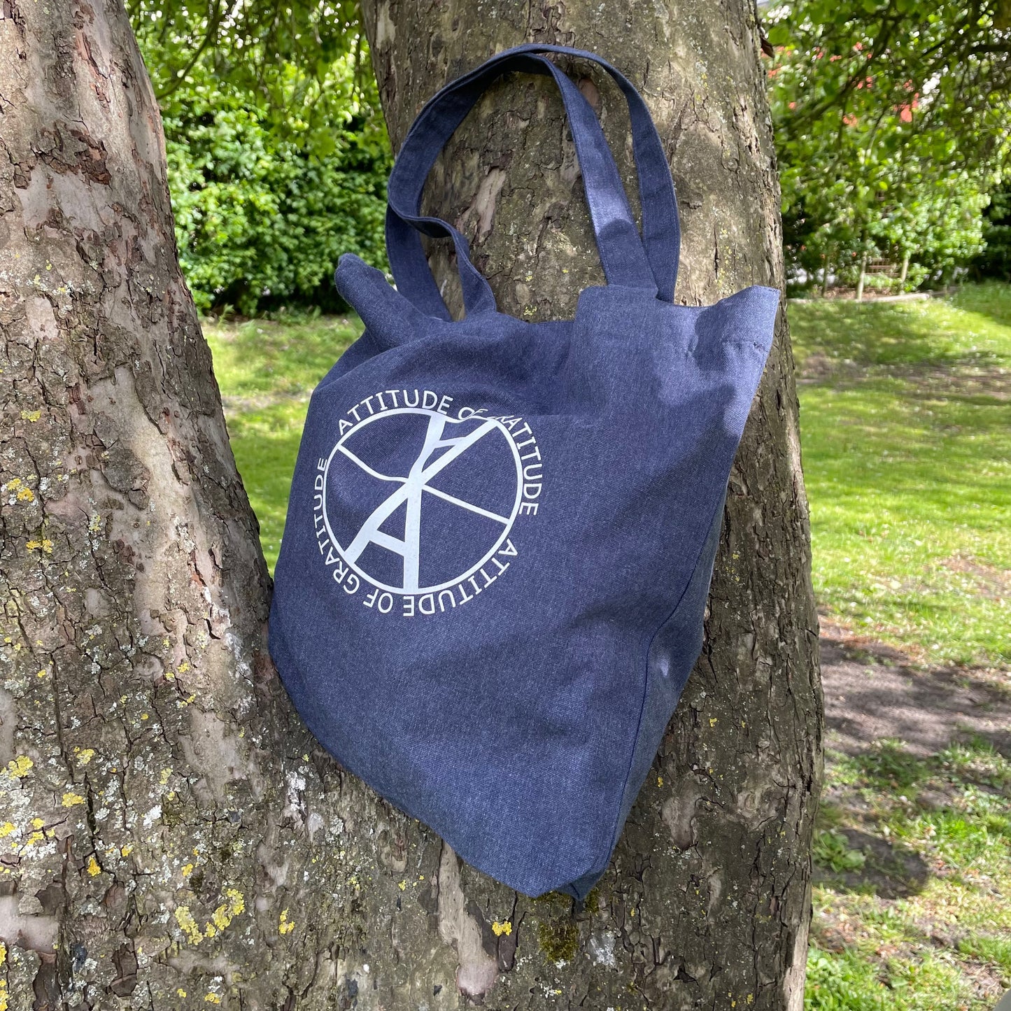 MIDNIGHT BLUE TOTE BAG