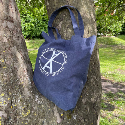 MIDNIGHT BLUE TOTE BAG